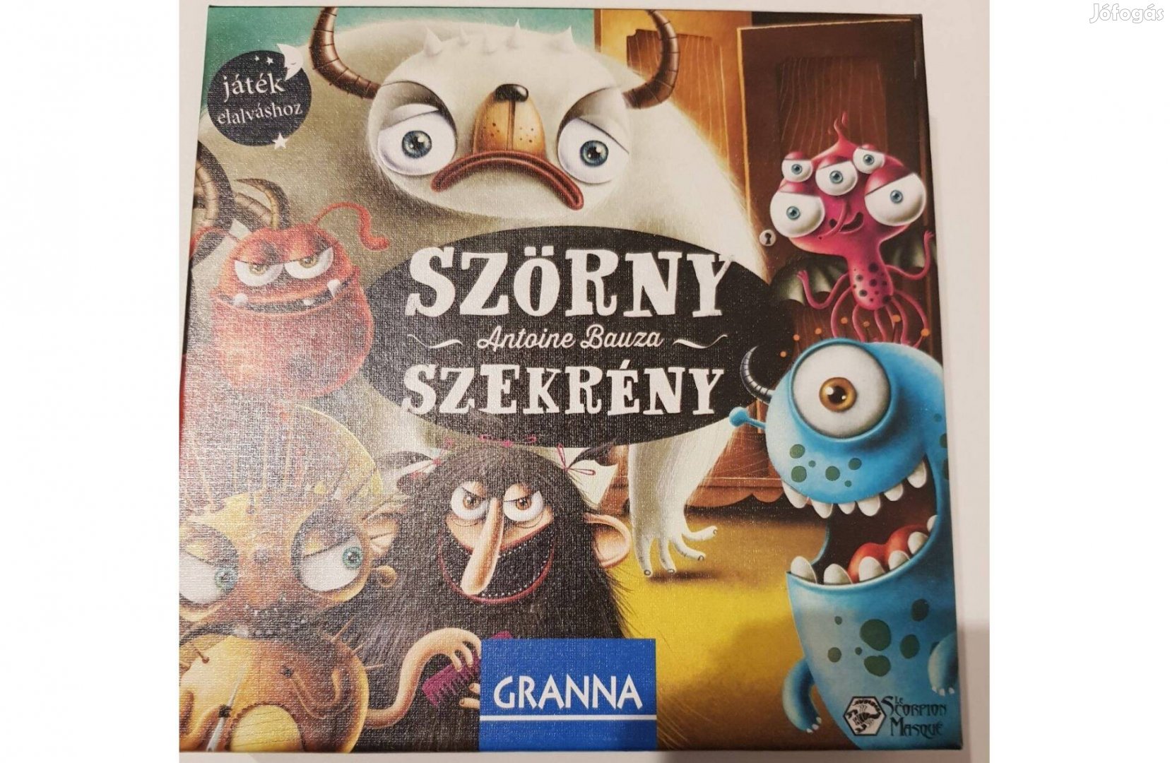 Szörnyszekrény együttműködő társasjáték +4, új