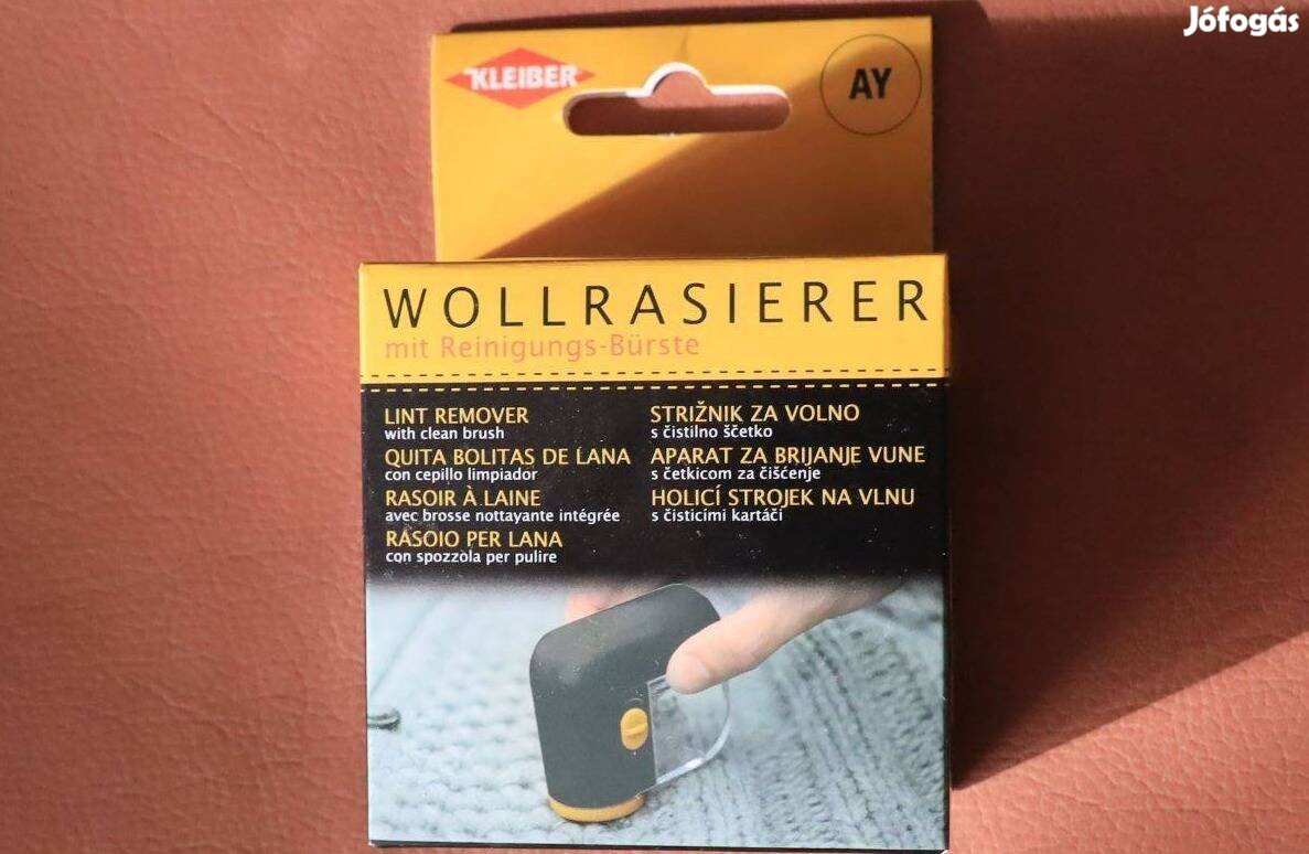 Szöszfelszedő elektromos, új, német, dobozában