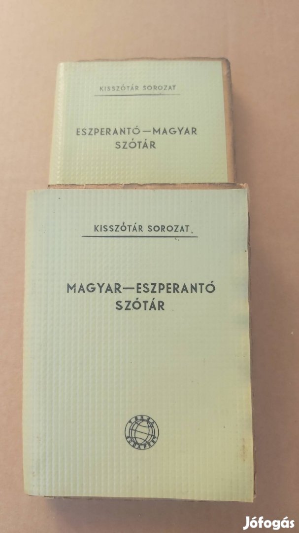 Szótár magyar-eszperantó, eszperantó-magyar