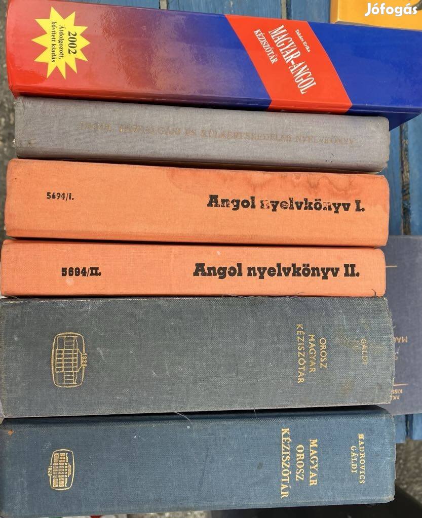 Szótárak / angol nyelvkönyv 