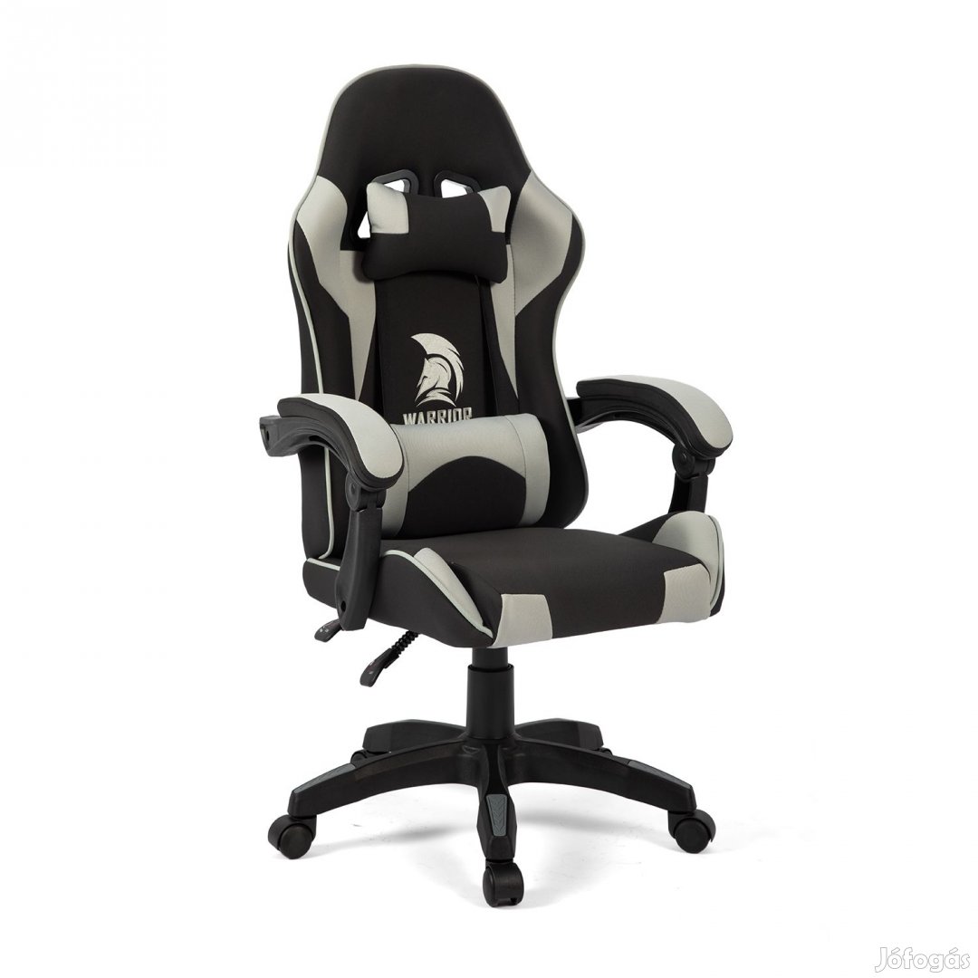 Szövet Gamer szék Warrior Basic 1-F fekete-szürke
