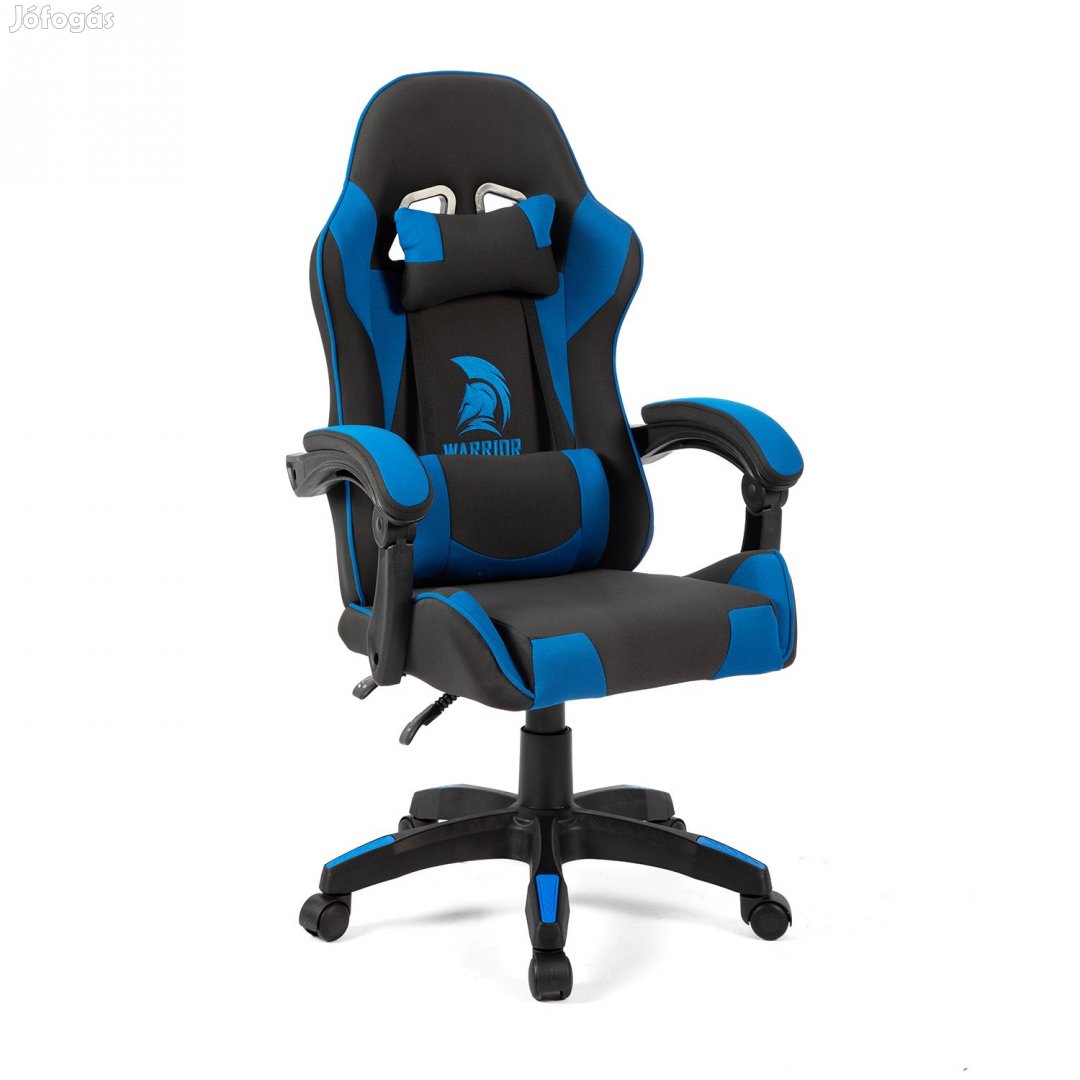 Szövet Gamer szék Warrior Basic 1-F kék-fekete