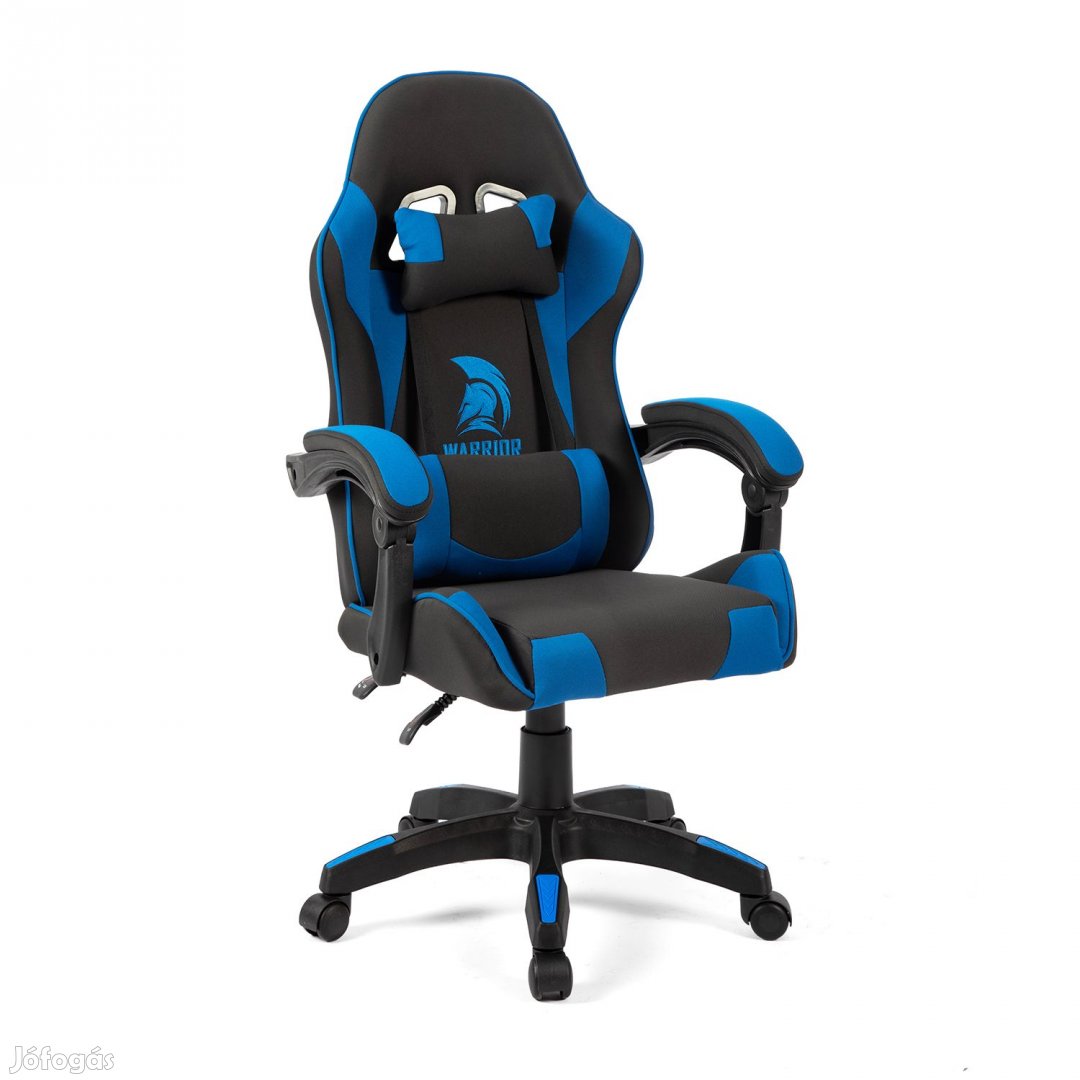 Szövet Gamer szék Warrior Basic 1-F kék-fekete