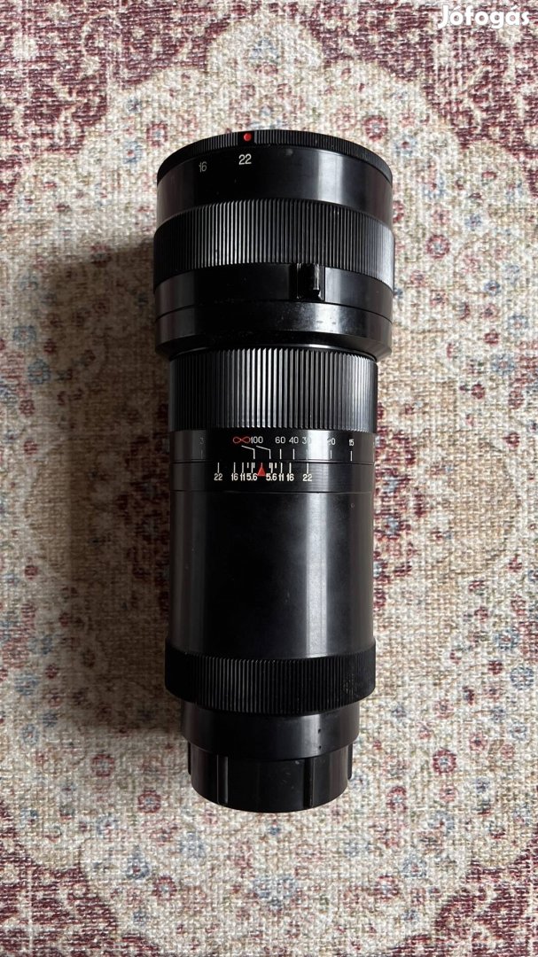 Szovjet Tair-33 300mm f/4.5 teleobjektív - Pentacon Six bajonettel