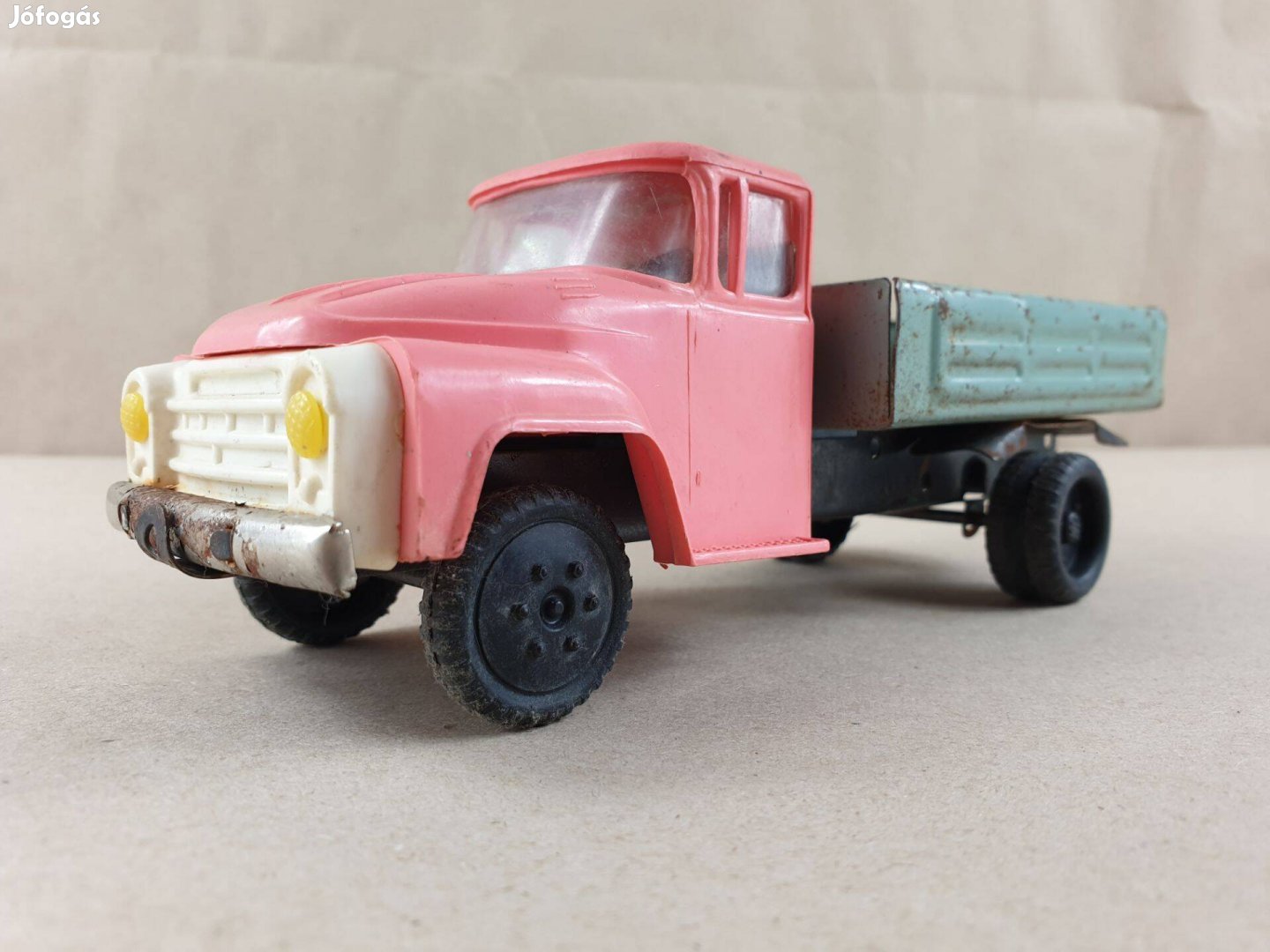 Szovjet - Orosz Platós Zil Teherautó 19 cm - Retro Játék