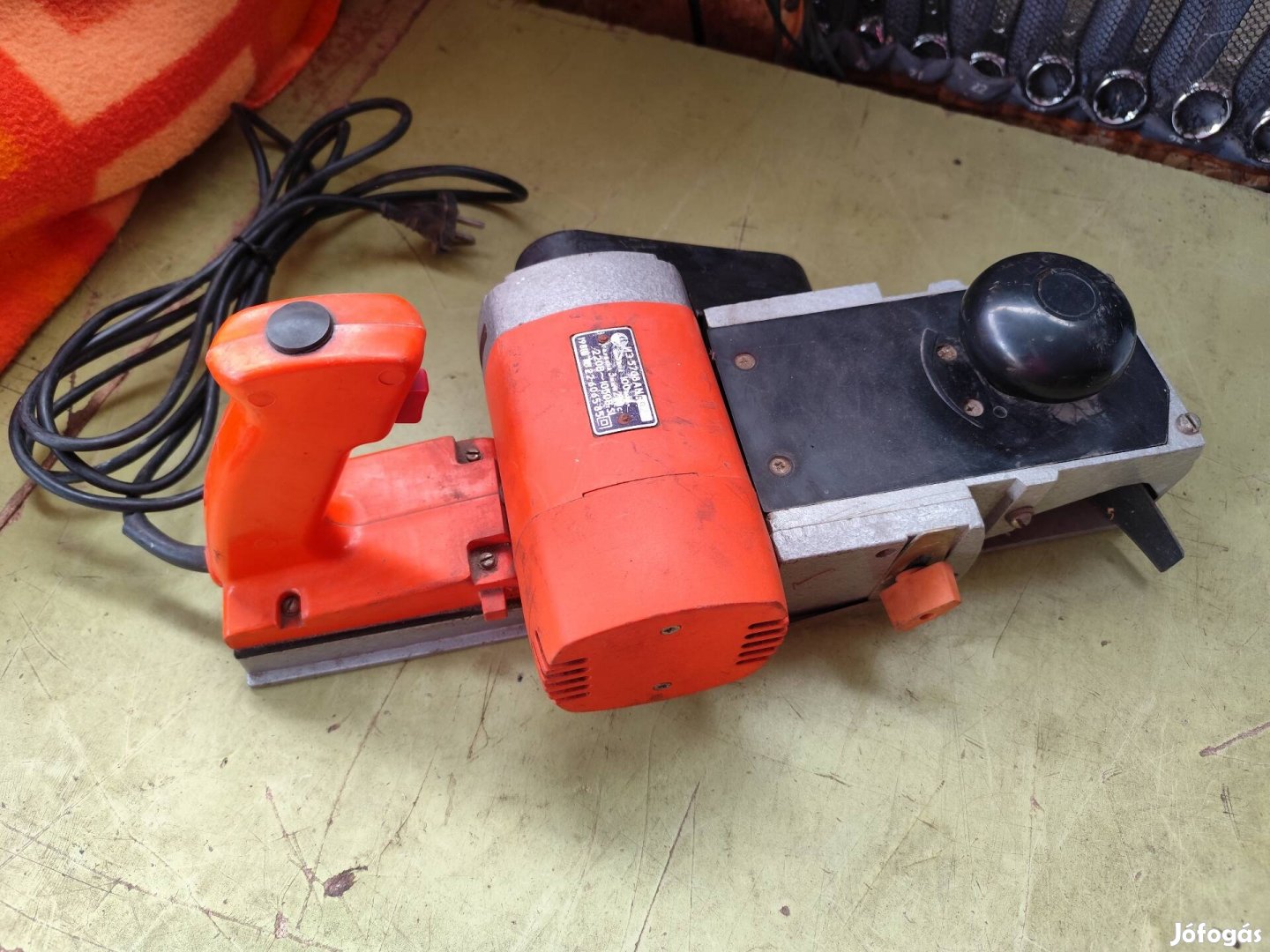 Szovjet, orosz profi gyalu, elektromos kézi gyalu