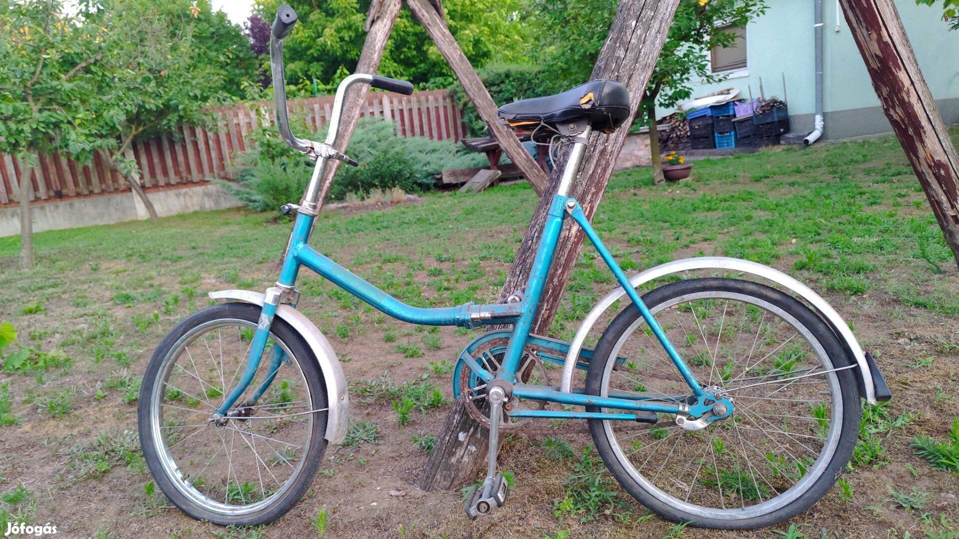 Szovjet camping kemping összecsukható kerékpár bicikli