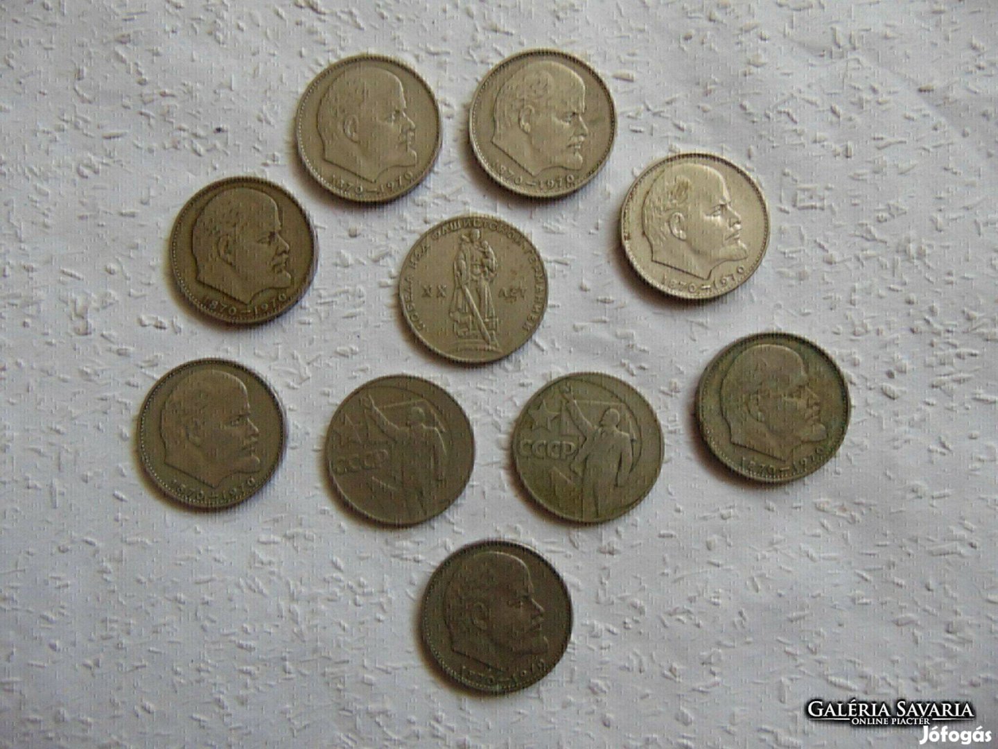 Szovjetunió 10 darab 1 rubel 02