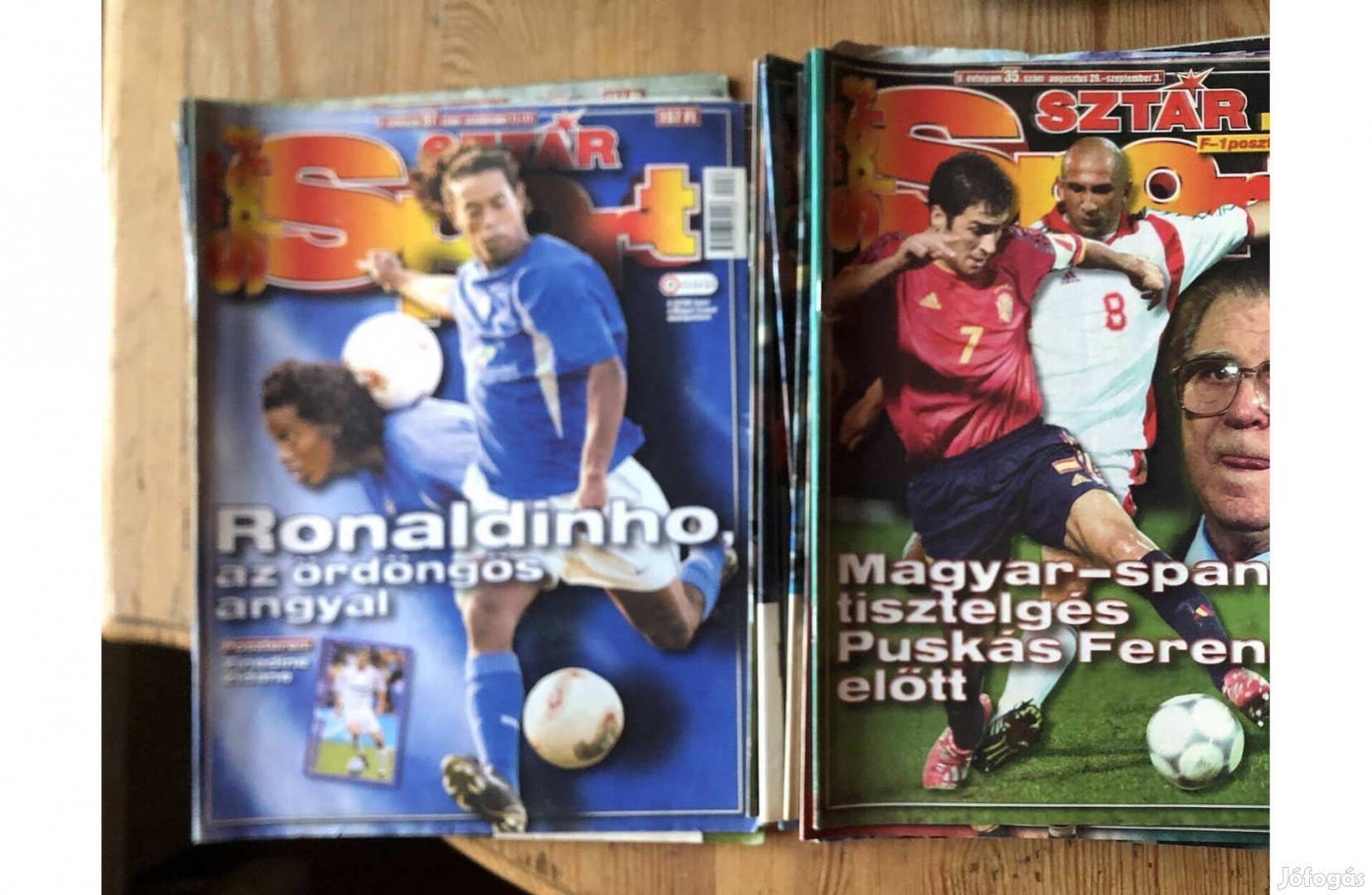 Sztár sport magazin, poszterekkel 500 Ft/db