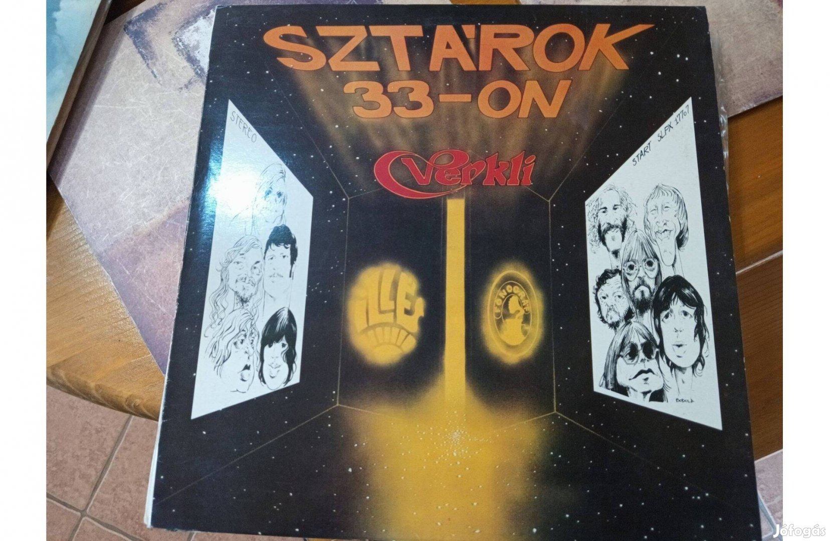 Sztárok 33-on Verkli bakelit hanglemez eladó