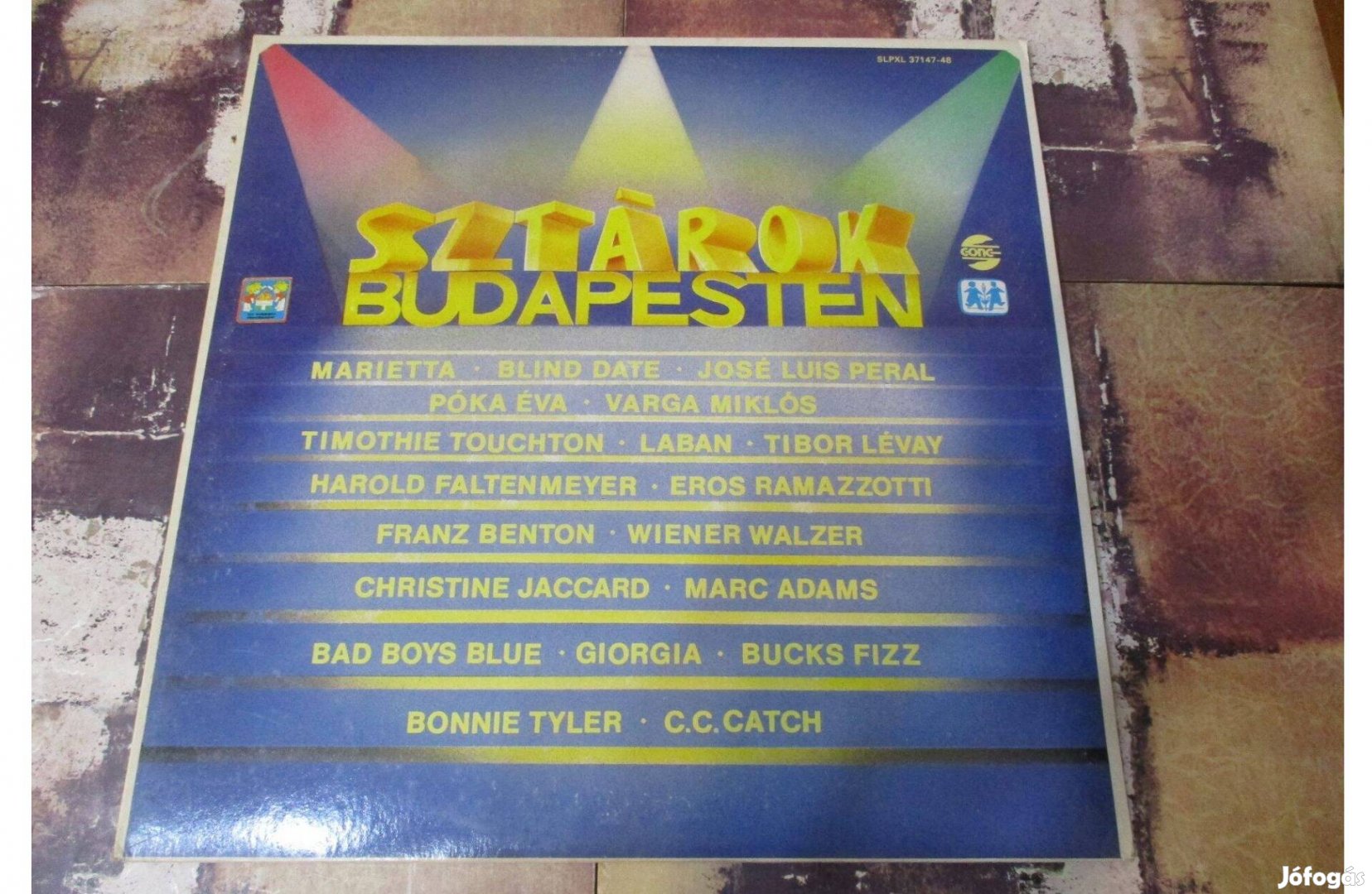 Sztárok Budapesten dupla vinyl hanglemez album eladó