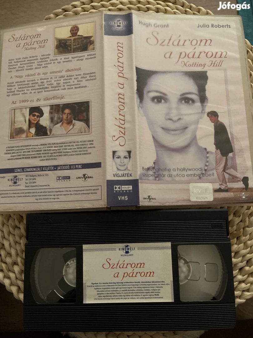 Sztárom a párom vhs