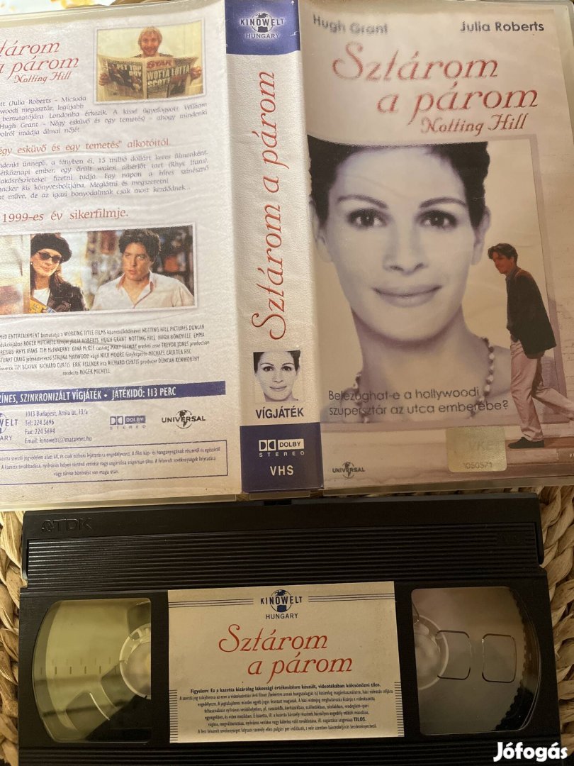 Sztárom a párom vhs