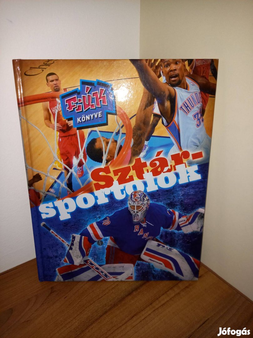Sztársportolók sport könyv fiúk könyv