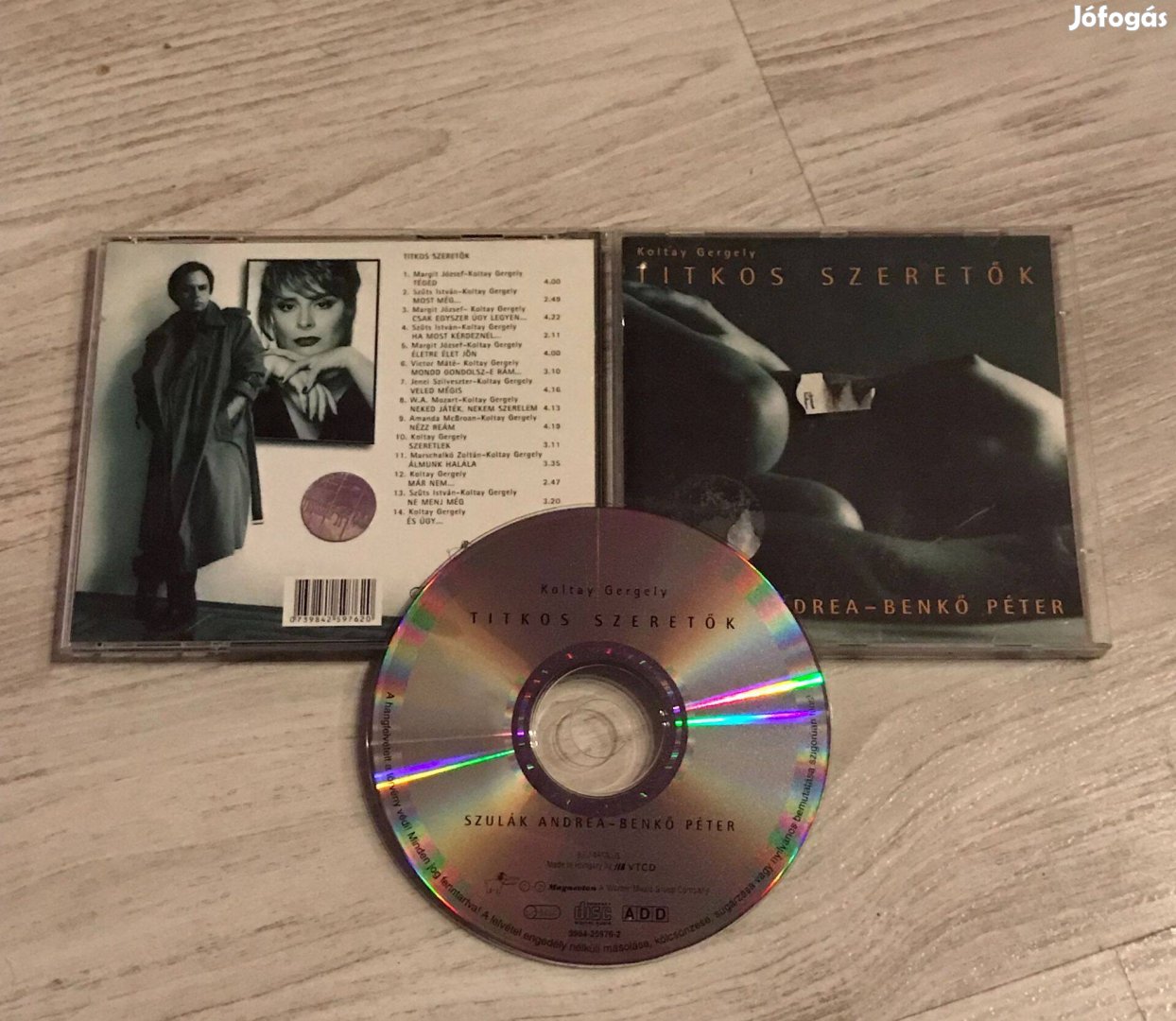 Szulák Andrea x Benkő Péter - Titkos Szeretők CD