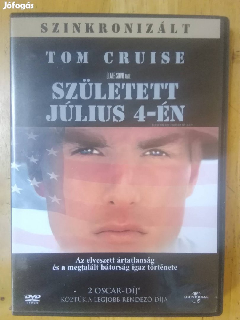 Született Július 4. - én dvd Tom Cruise Szinkronizált változat 