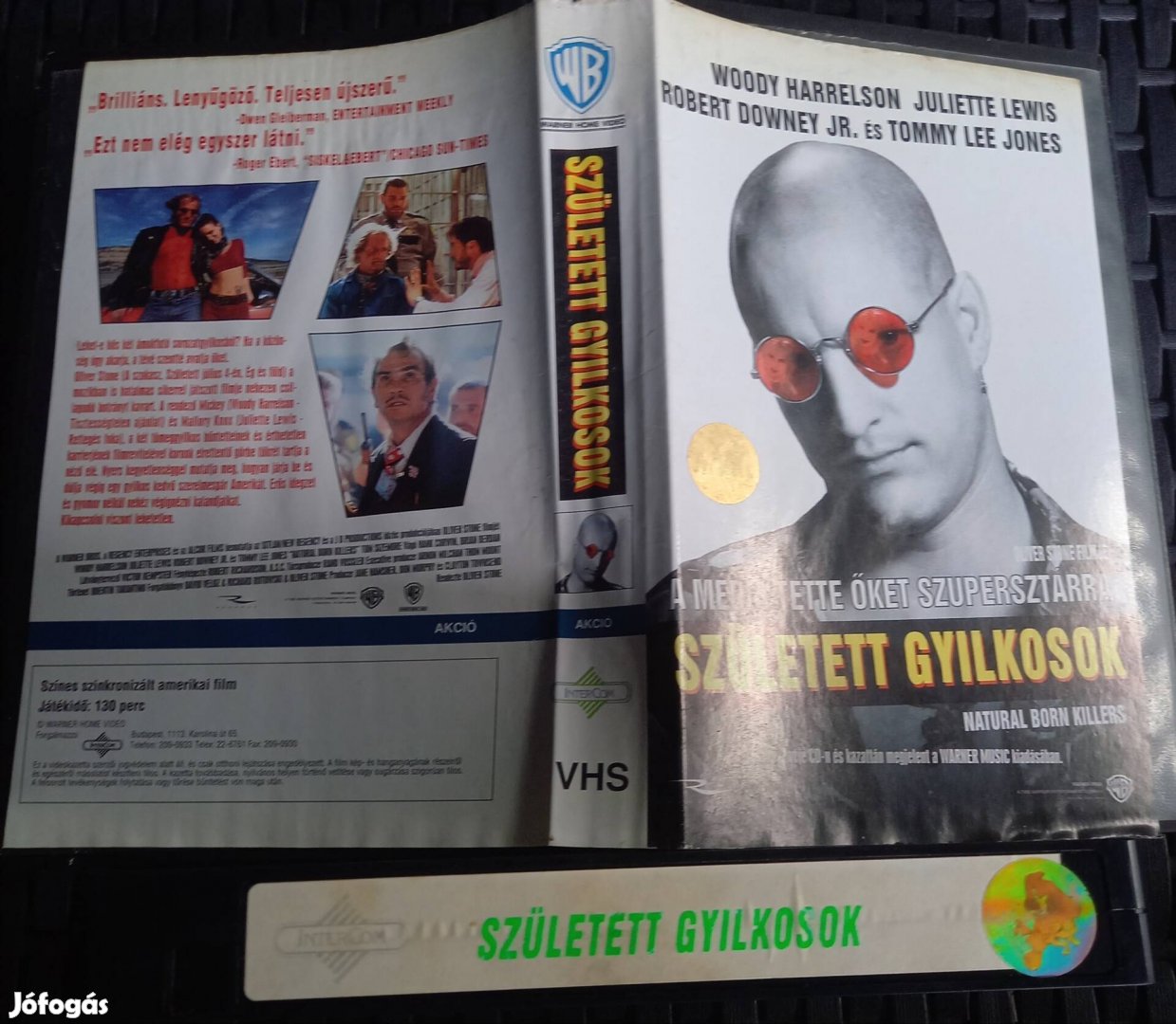 Született gyilkosok - krimi vhs - nagytok