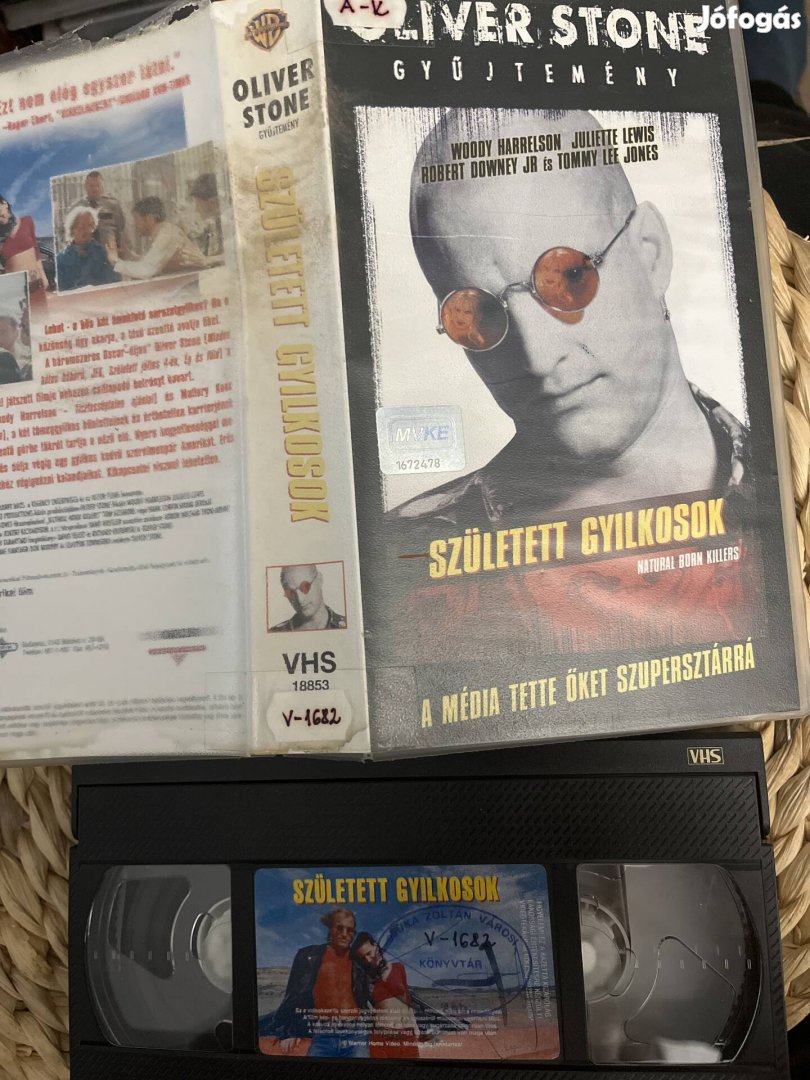 Született gyilkosok vhs