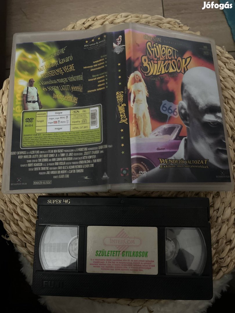 Született gyilkosok vhs m