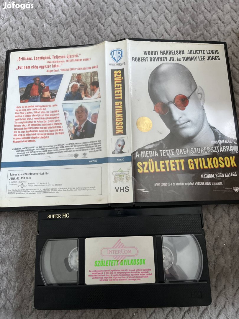 Született gyilkosok vhs nagytok akco