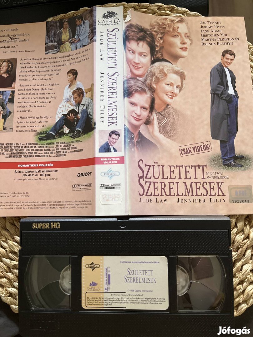 Született szerelmesek vhs