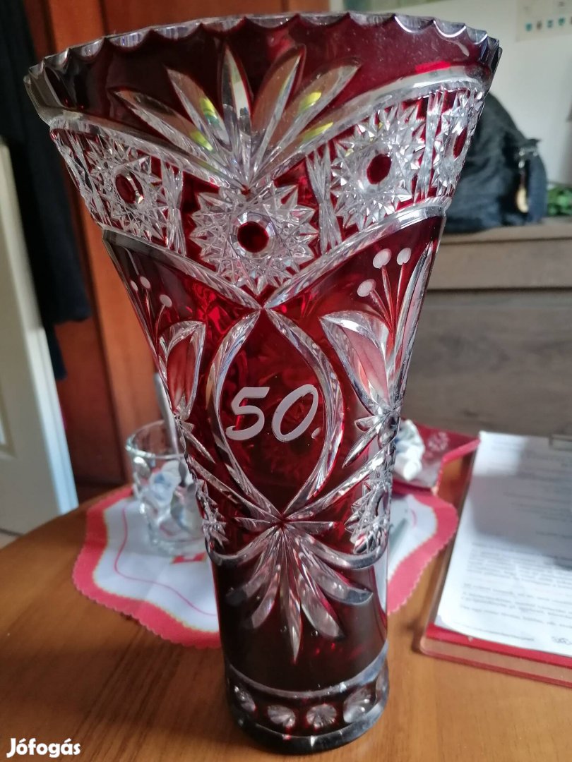 Szülinapos váza 50.