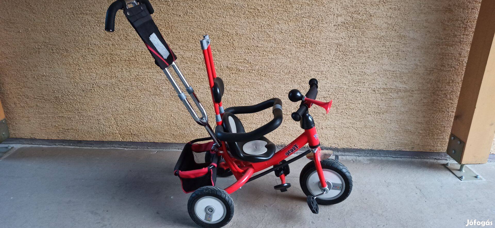 Szülőkormányos/szülőkaros tricikli