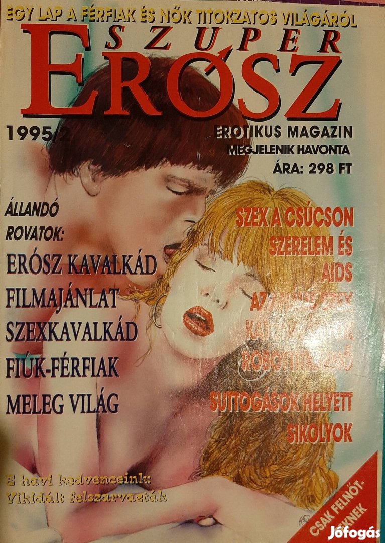 Szuper Erosz felnőtt újság 1995