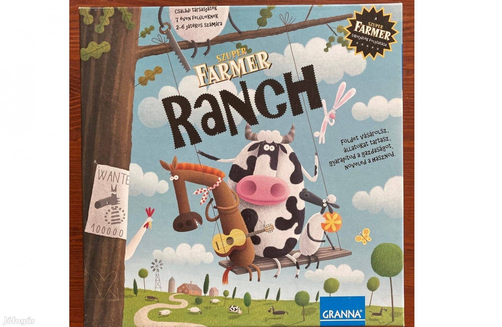 Szuper Farmer Ranch társasjáték