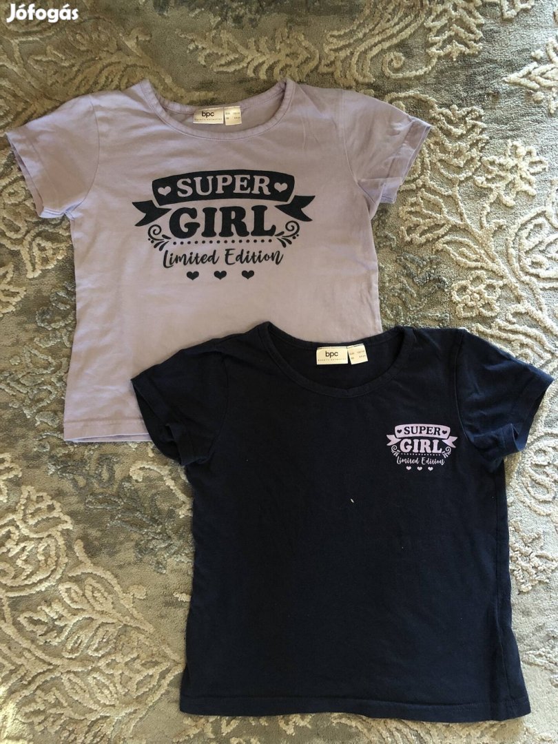 Szuper Girl lányka póló szett 122-128