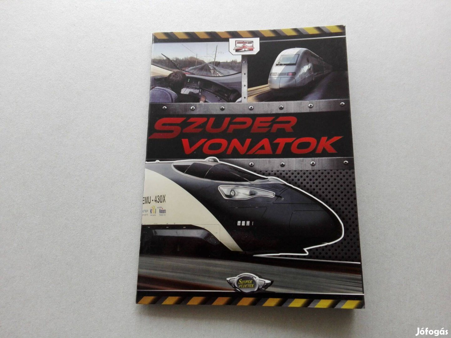 Szuper vonatok-Teljesen Új ismeretterjesztő füzet