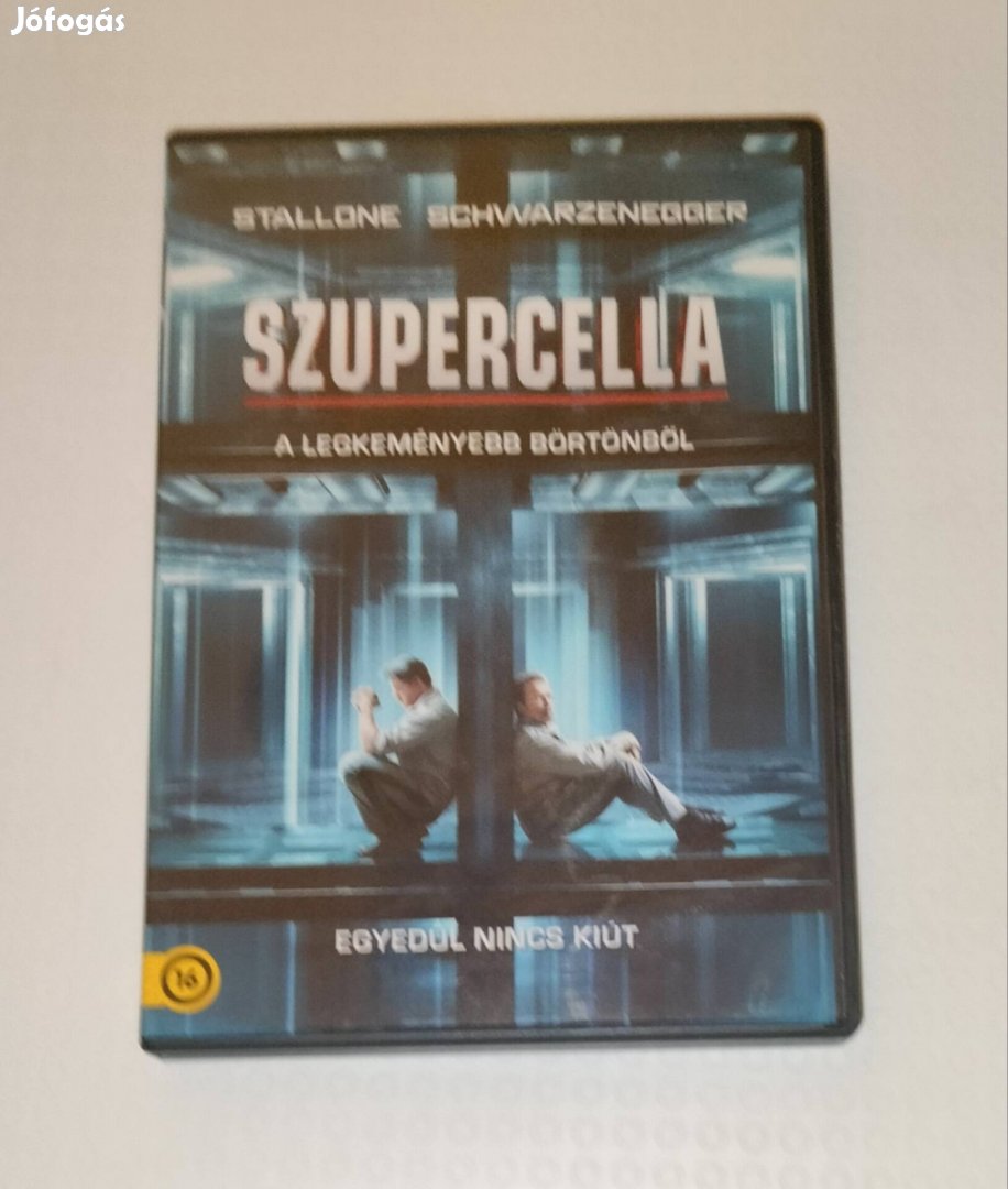 Szupercella dvd Schwarzenegger és Stallone 