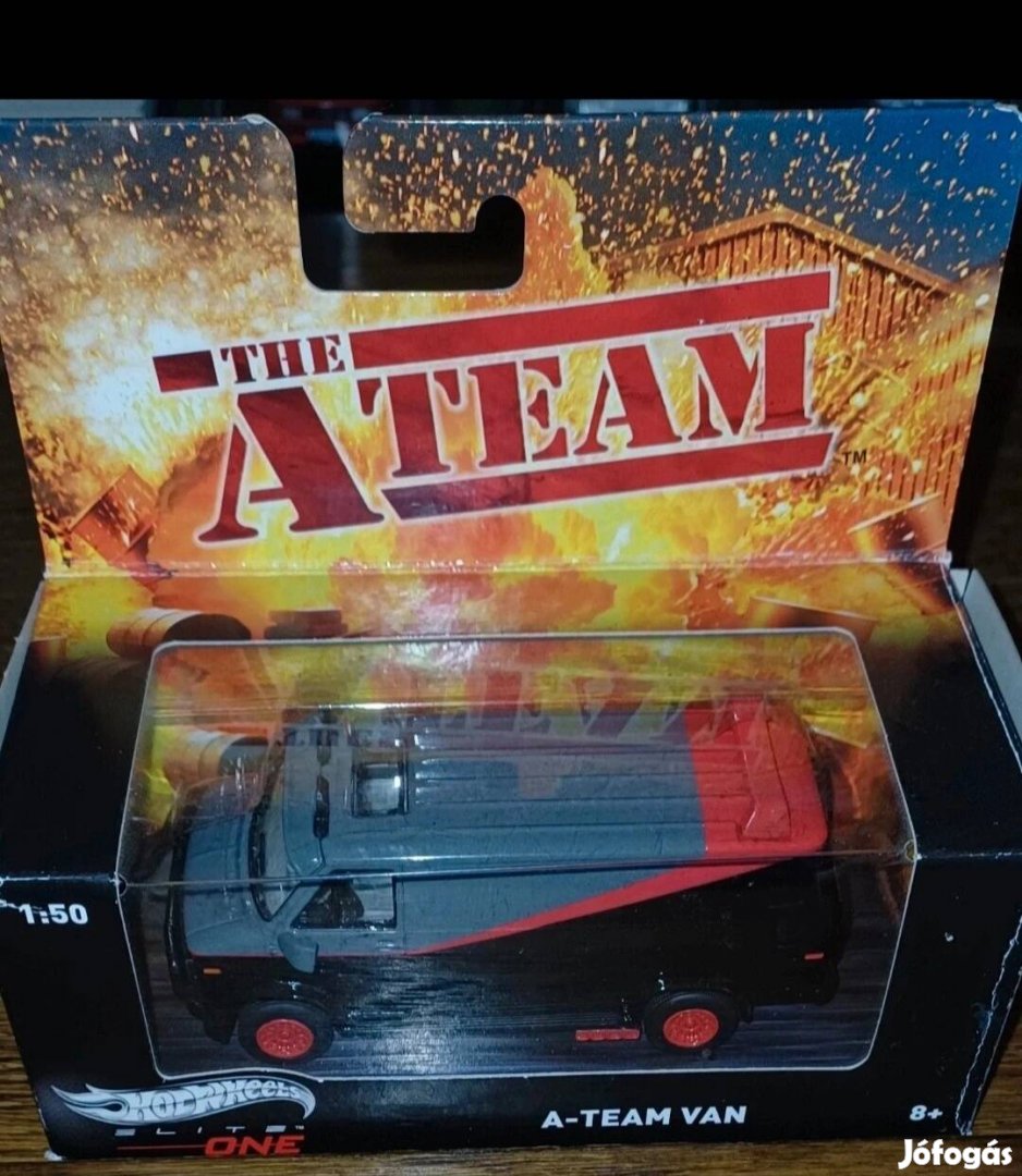 Szupercsapat The A-Team GMC vandura hotwheels elit one