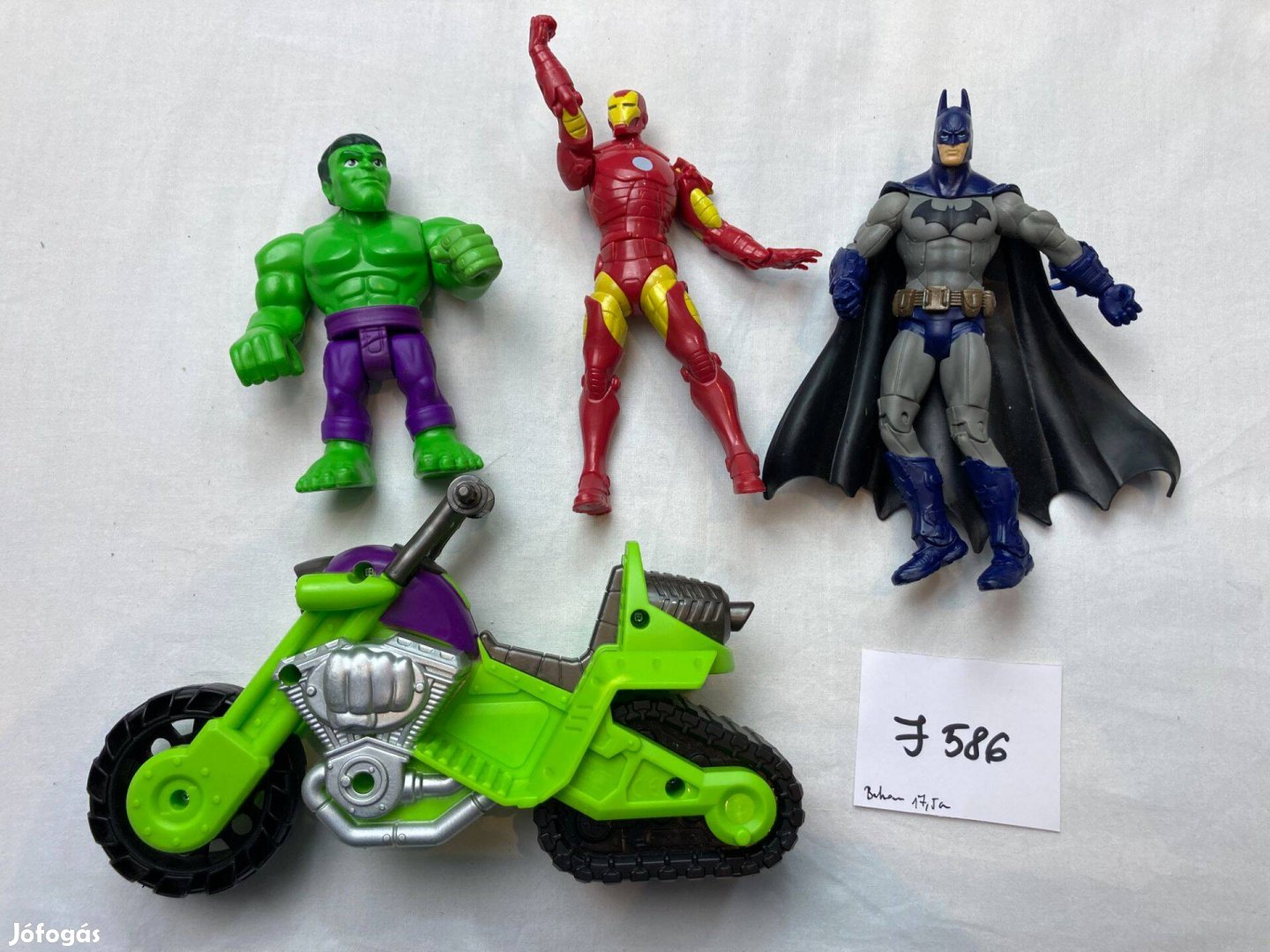 Szuperhős figura csomag, Hulk, Batman J586