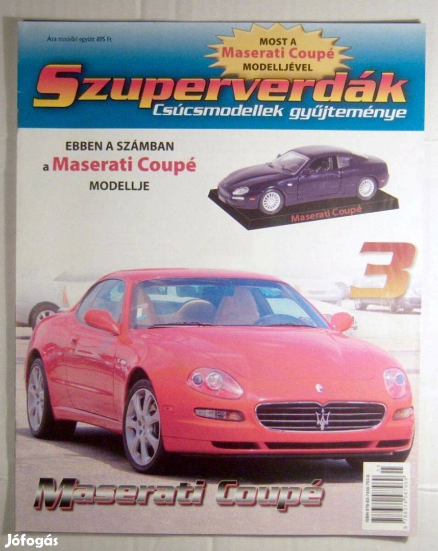 Szuperverdák 3.szám Maserati Coupé (csak újság) 4kép+tartalom