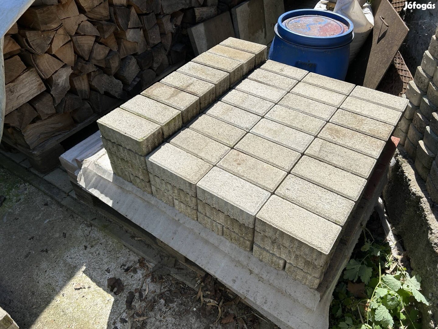 Szürke 20x10-es térkő