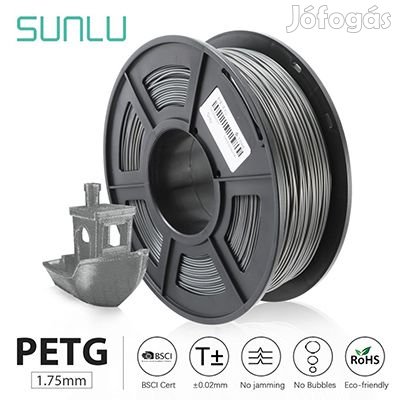 Szürke PETG Filament 1Kg  (4022)