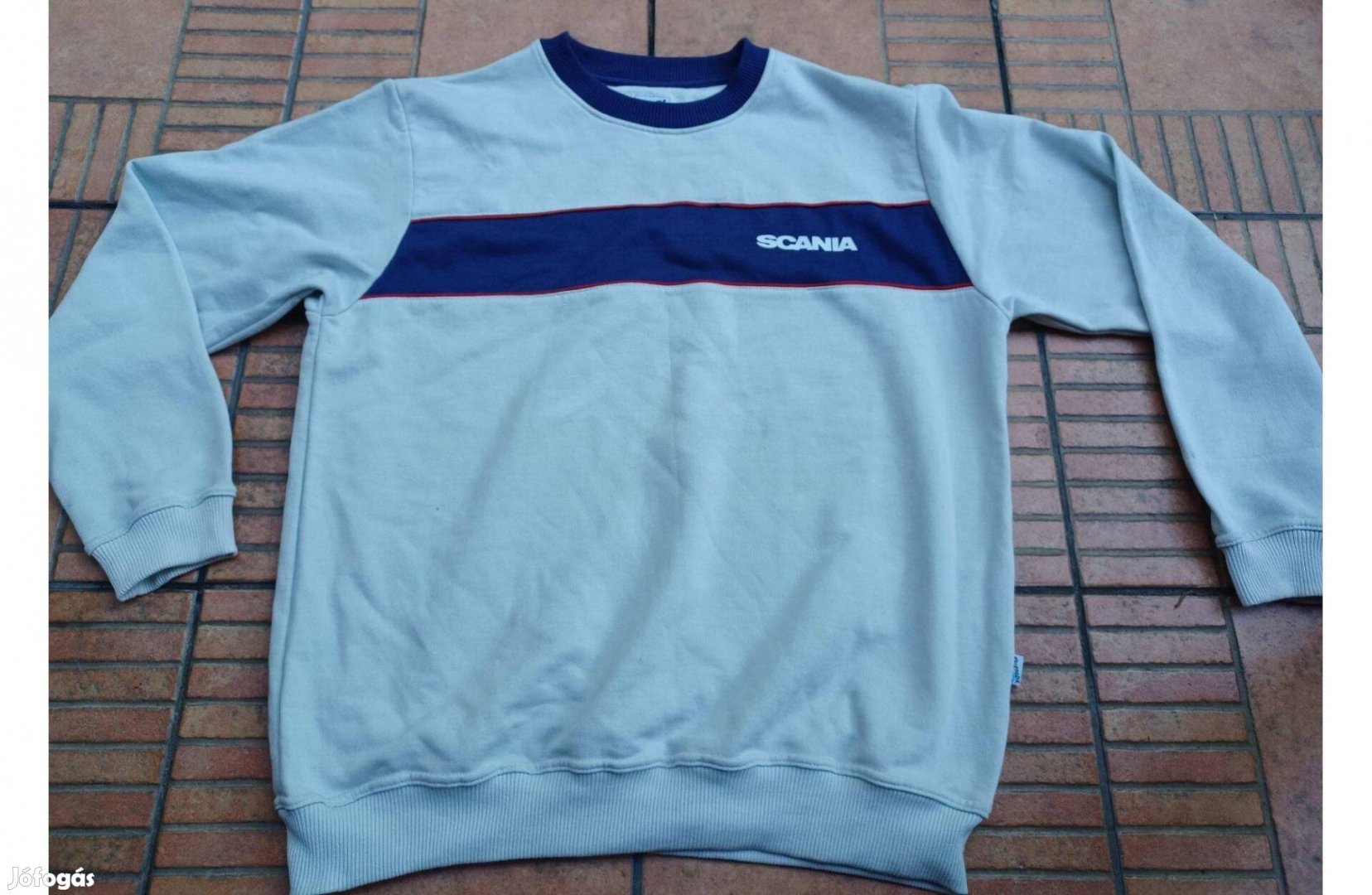 Szürke Scania pulóver XL