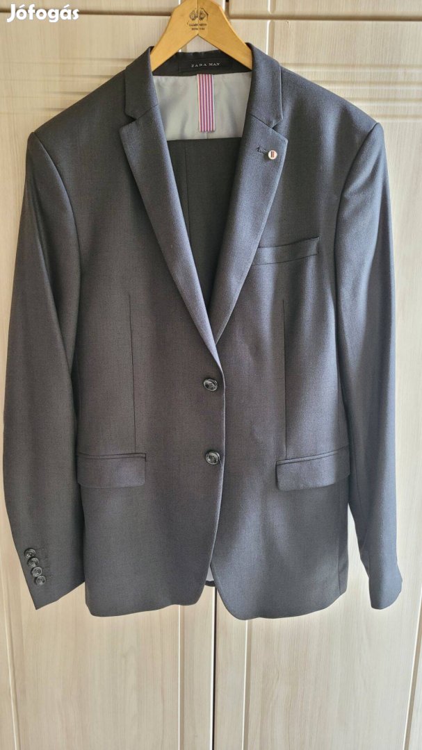 Szürke Zara 48-as öltöny