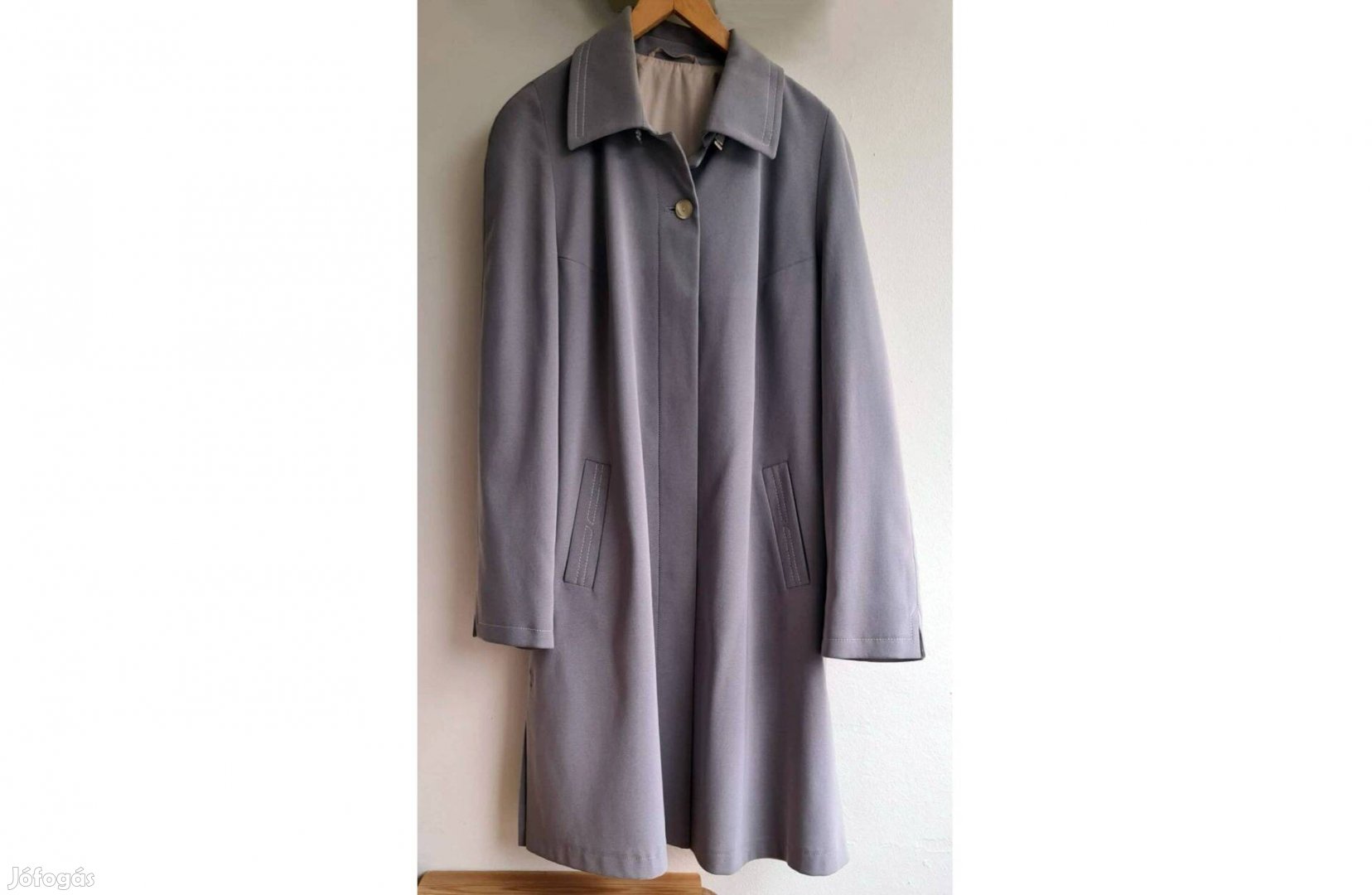 Szürke női tavaszi kabát 40-es