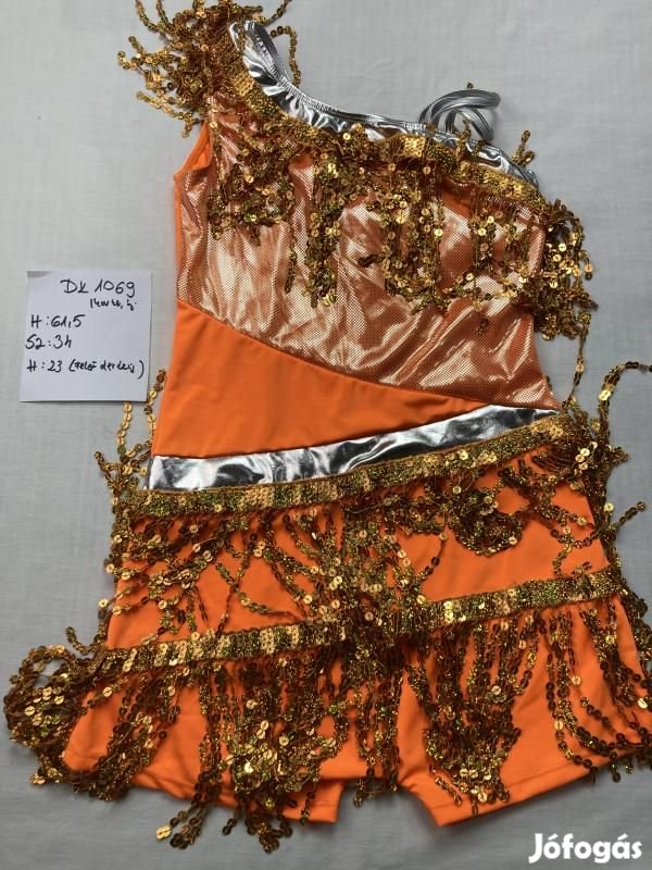 Szurkoló jelmez, pom-pom lány jelmez, táncos jelmez, tánc