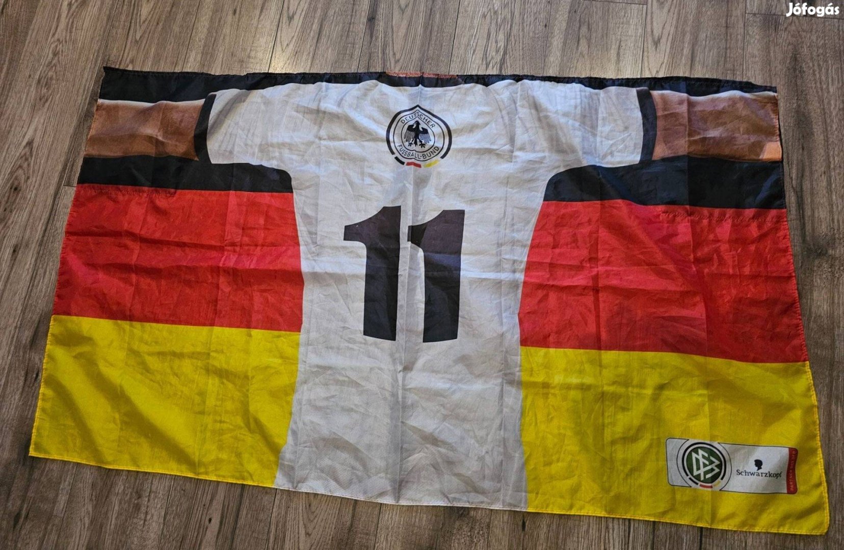 Szurkolói foci zászló német zászló