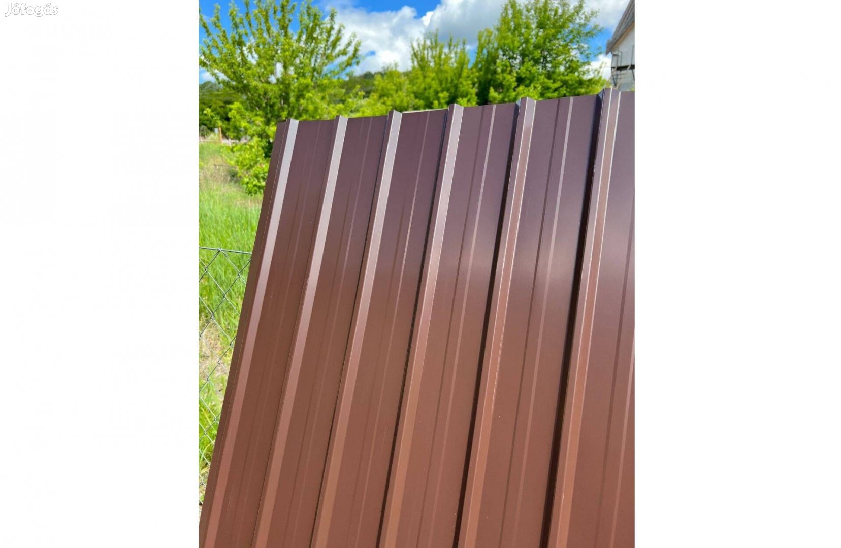 T10 Antracit 190x90cms Trapézlemez Kapható készletről Mendén átvehető