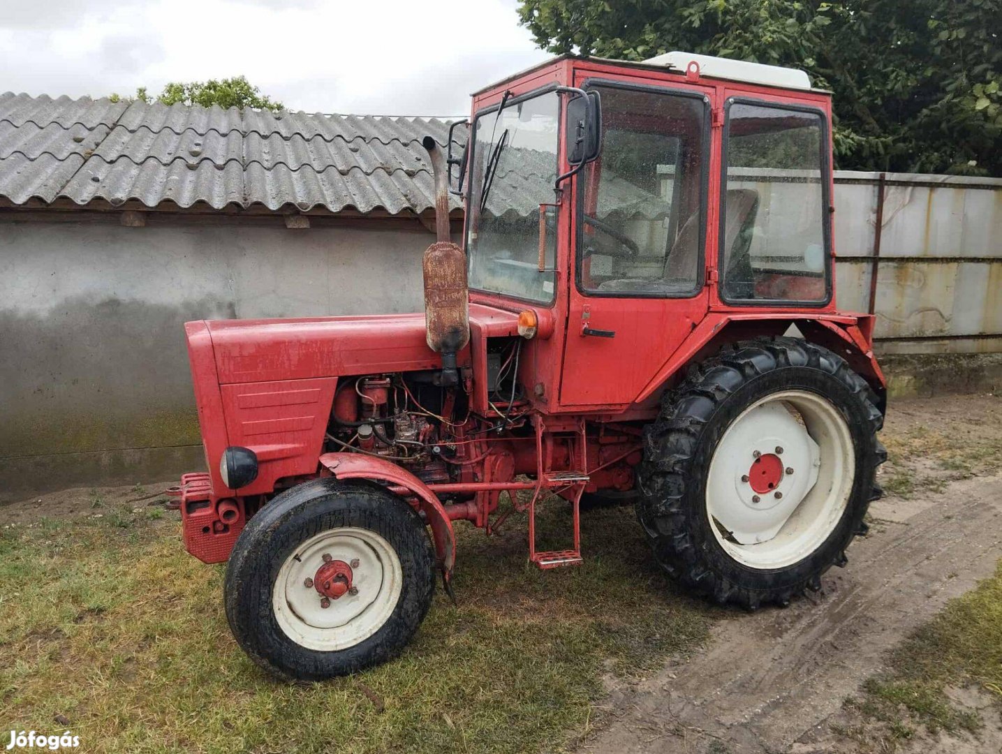 T25 traktor kistraktor bontódik