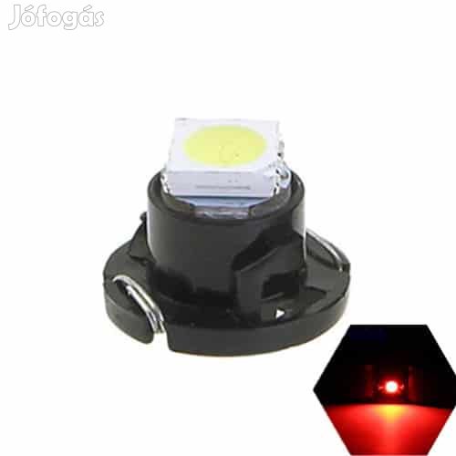 T3 led izzó piros 5db