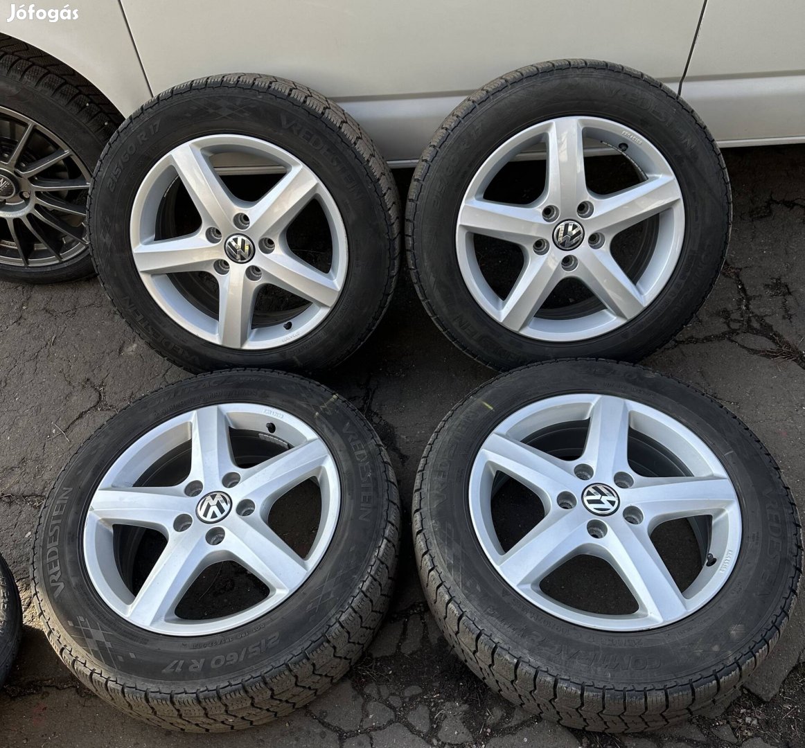 T5 T6 transporter multivan caravelle gyári 17 alufelni 5x120 felni 