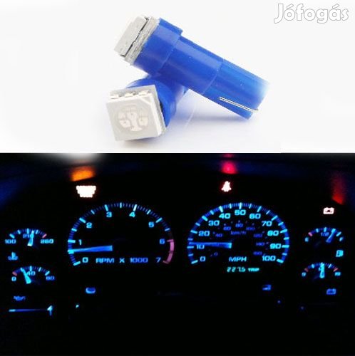 T5 led kék 10db