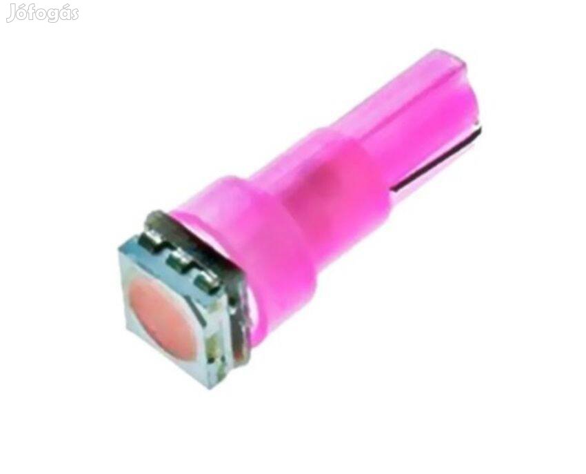 T5 smd 5050 műszerfal pink led W1.2W