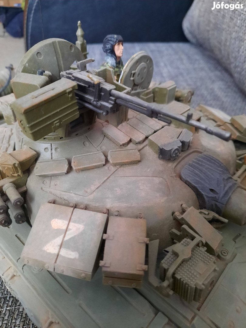 T90 fémlánctalpas rc tank 1:16 eladó