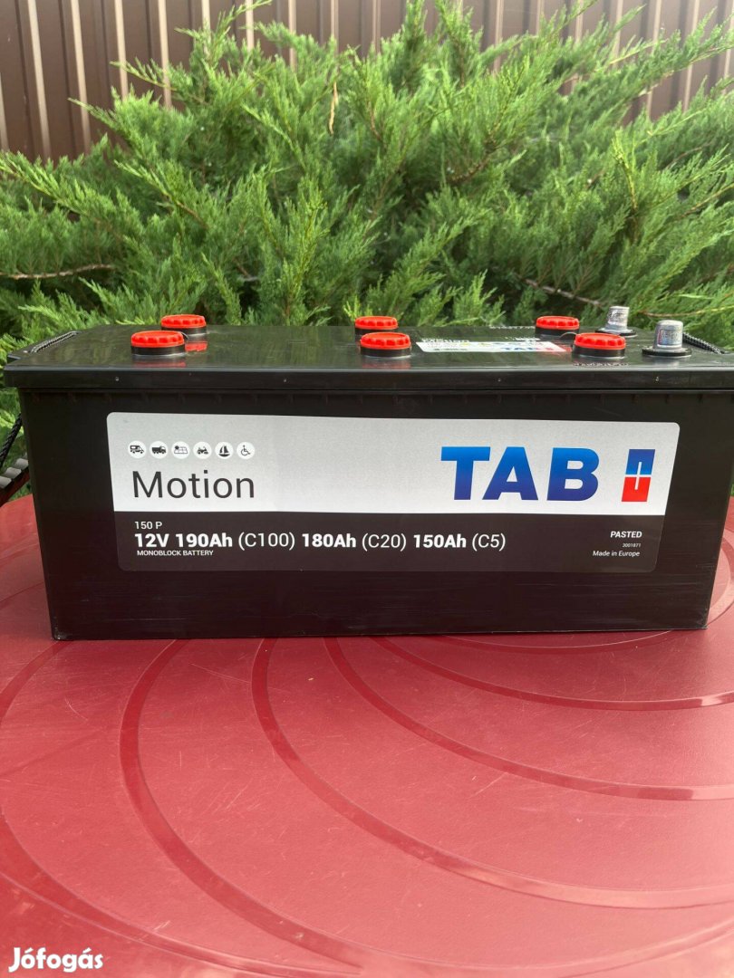 TAB Motion Pasted 12V 180Ah savas akkumulátor